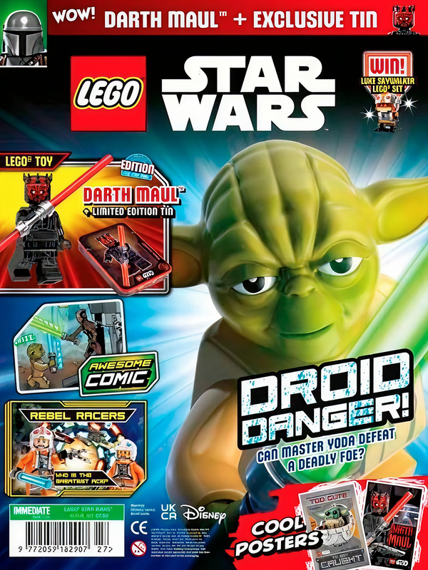 LEGO Star Wars Magazine Issue 127 – Darth Maul Tin Edition Incoming